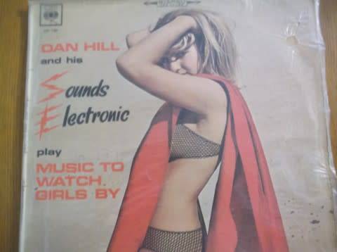 LP RECORDS : DAN HILL -SOUNDS ELECTRONIC  ( TOTAL OF 8 LP's )